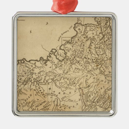 Kentucky Metalen Ornament (Voorkant)