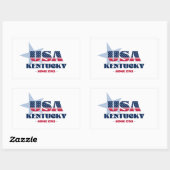 Kentucky Mijn thuisstaat Sticker (Vel)