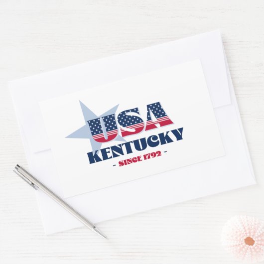 Kentucky Mijn thuisstaat Sticker (Envelop)
