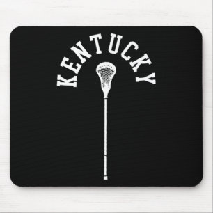 Kentucky Minimalistische Verticale Lacrosse Stick Muismat