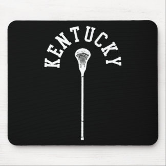 Kentucky Minimalistische Verticale Lacrosse Stick  Muismat
