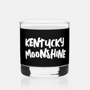 KENTUCKY MOONSHINE GRAPPIG WHISKEY GLAZEN GLAS