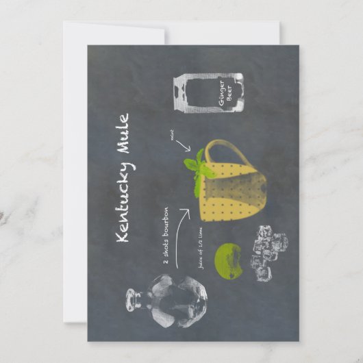 Kentucky Mule Kaart (Voorkant)
