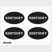 Kentucky Ovale Sticker (Vel)