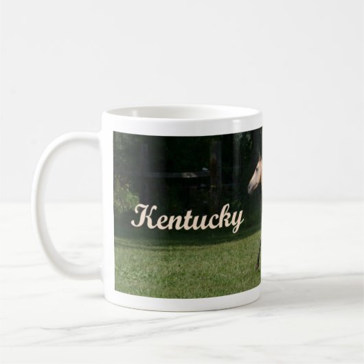 Kentucky paard koffiemok (Links)