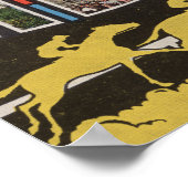 Kentucky (paardenraatscène) - grote lettergrootte poster (Hoek)