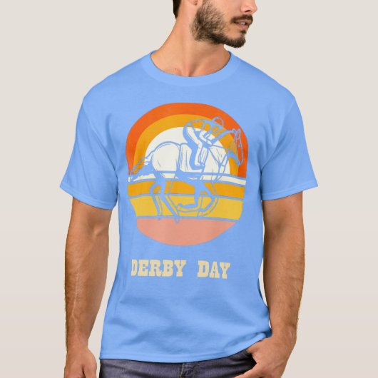 Kentucky Paardenrennen Der T-shirt (Voorkant)