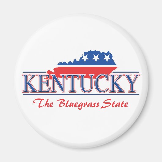 Kentucky Patriottische Magneten (Voorkant)