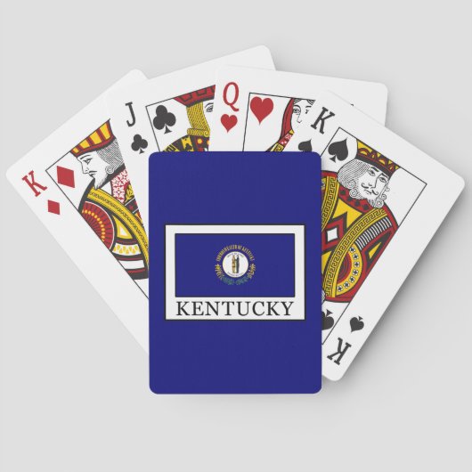 Kentucky Pokerkaarten (Achterkant)