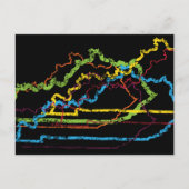 kentucky pride blur briefkaart (Voorkant)