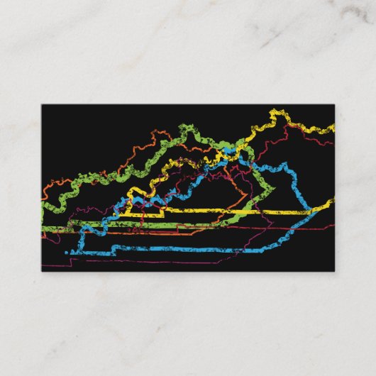 kentucky pride blur visitekaartje (Voorkant)