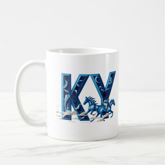 Kentucky Pride: Paardenliefhebber Koffiemok (Links)