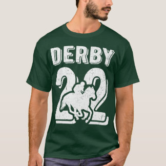 Kentucky Racing 2022 Derby Horse Racing meisje T-shirt