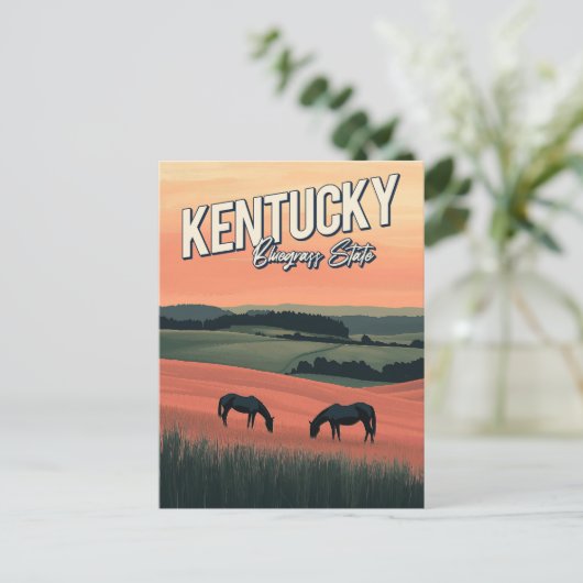  Kentucky Reizen Briefkaart (Staand voorkant)
