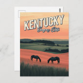  Kentucky Reizen Briefkaart (Voorkant / Achterkant)
