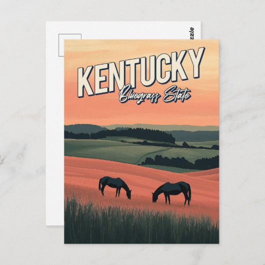  Kentucky Reizen Briefkaart (Voorkant / Achterkant)