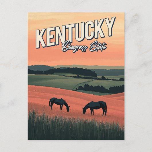  Kentucky Reizen Briefkaart (Voorkant)