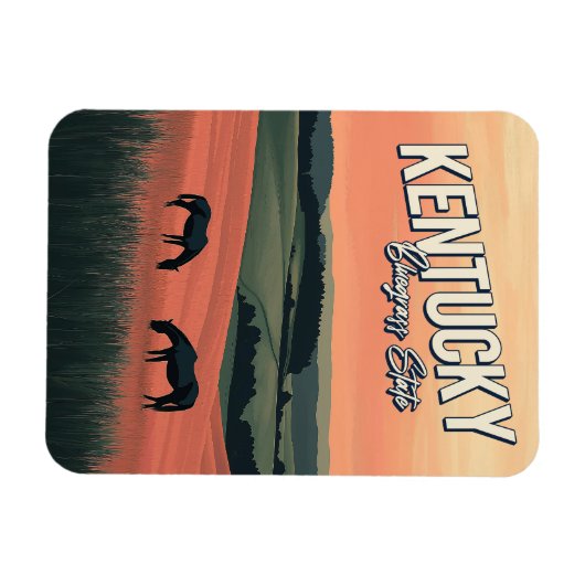  Kentucky Reizen Magneet (Horizontaal)