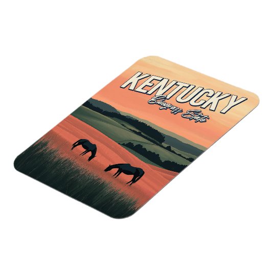  Kentucky Reizen Magneet (Linkerzijde)