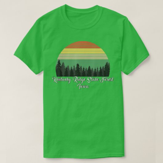 Kentucky Ridge State Forest T-shirt (Design voorkant)