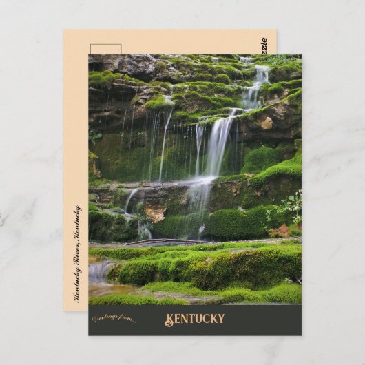 Kentucky River in Kentucky Briefkaart (Voorkant / Achterkant)