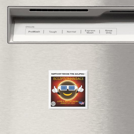 Kentucky rockt de eclips! magneet (Insitu (Vaatwasser))