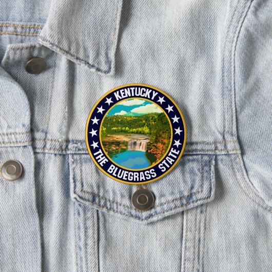 Kentucky Ronde Button 7,6 Cm (In situ)