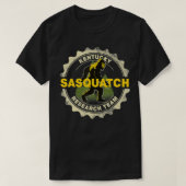 Kentucky Sasquatch Research Team Bigfoot Believer T-shirt (Design voorkant)