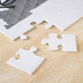 Kentucky Shaped Old Gray Chalkboard Name Black Legpuzzel (Zijkant)