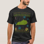 Kentucky-Shirt met een lelijke kerst T-shirt (Voorkant)