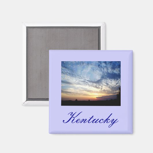 Kentucky Skies Magneet (Voorkant / Achterkant)