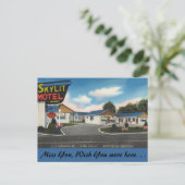 Kentucky, Skylit Motel, Winchester Briefkaart (Staand voorkant)