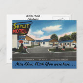 Kentucky, Skylit Motel, Winchester Briefkaart (Voorkant / Achterkant)