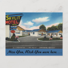 Kentucky, Skylit Motel, Winchester Briefkaart
