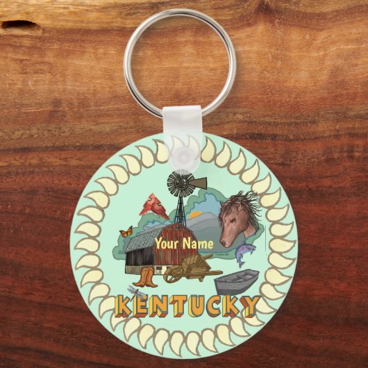 Kentucky Sleutelhanger (Voorkant)