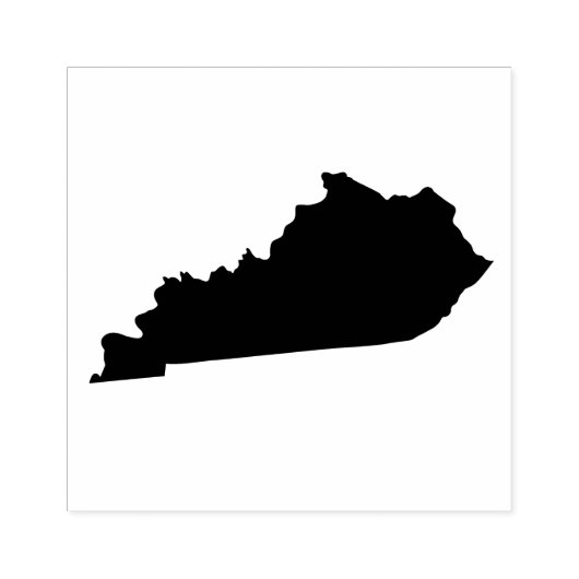 Kentucky Solid Rubber Art Stamp Rubberstempel (Afrduk)