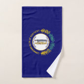 Kentucky Staatsvlag Bad Handdoek (Handdoek)