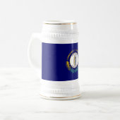 Kentucky Staatsvlag Bierpul (Voorkant links)