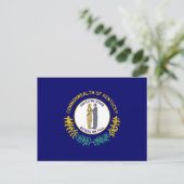 Kentucky Staatsvlag Briefkaart (Staand voorkant)