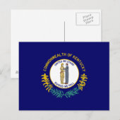 Kentucky Staatsvlag Briefkaart (Voorkant / Achterkant)