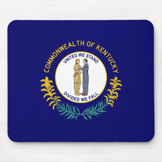 Kentucky Staatsvlag Muismat (Voorkant)