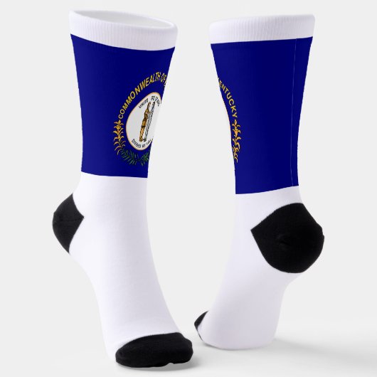 Kentucky Staatsvlag Sokken (Gebogen)