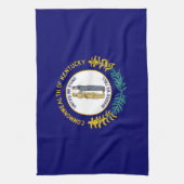 Kentucky Staatsvlag Theedoek (Verticaal)