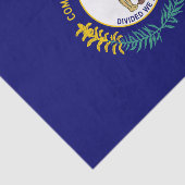 Kentucky Staatsvlag Tissuepapier (Detail)
