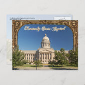 Kentucky State Capitol Building, Franfort, KY Briefkaart (Voorkant / Achterkant)
