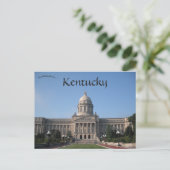 Kentucky State Capitol Frankfort Kentucky Briefkaart (Staand voorkant)