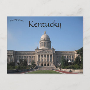 Kentucky State Capitol Frankfort Kentucky Briefkaart