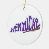 Kentucky State Christmas Tree Ornament (Links)