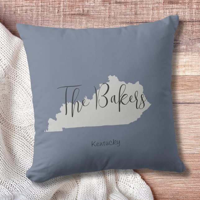 Kentucky State Family Name Sierkussen (Show pride for your state and personalize it!  "love makes this house a home in <your state>")