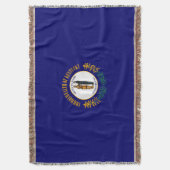 Kentucky State Flag Design-decor Deken (Voorkant Verticaal)